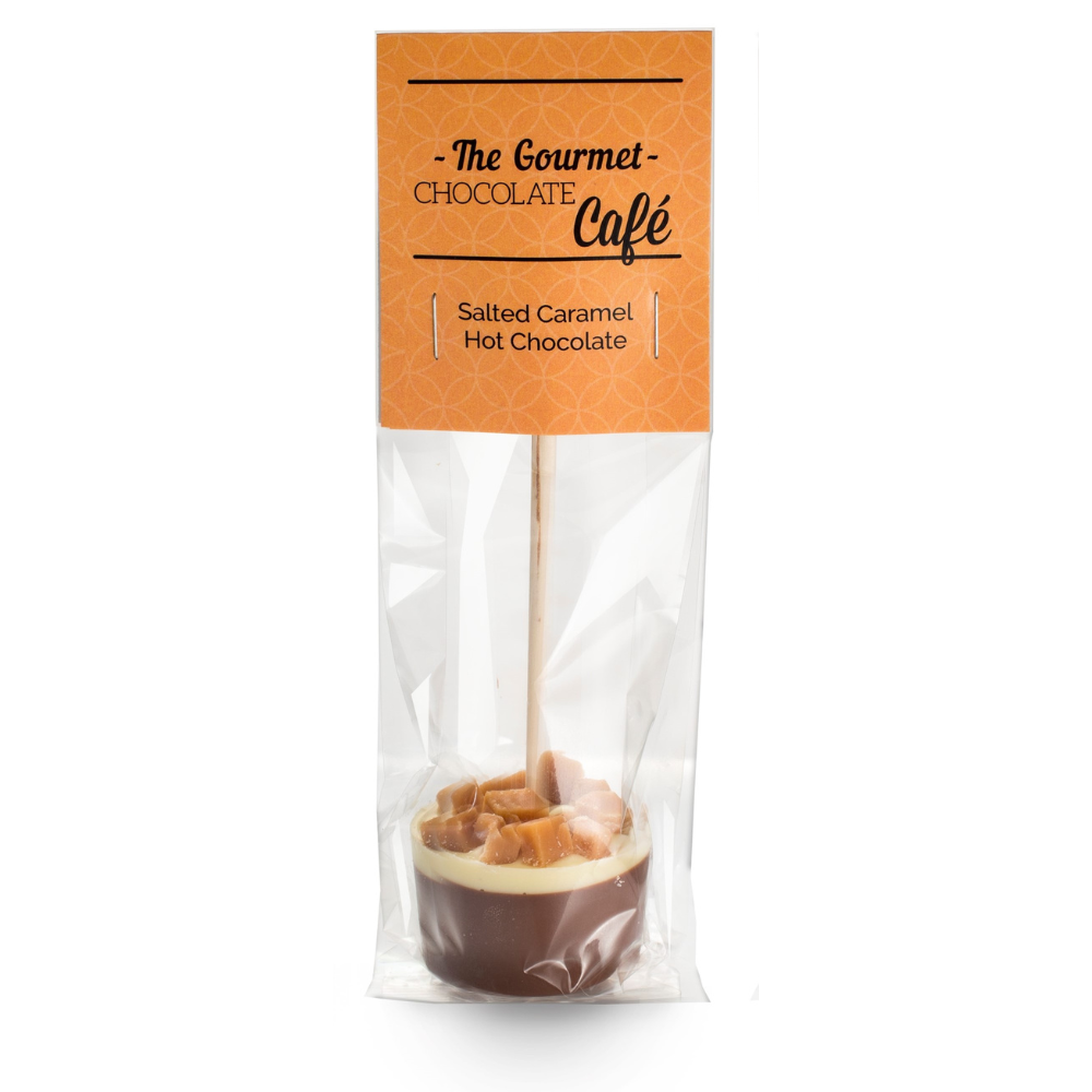 Salted Caramel Hot Chocolate Stirrer